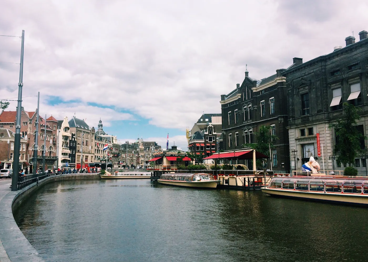 Amsterdam, Netherlands — historic canal houses